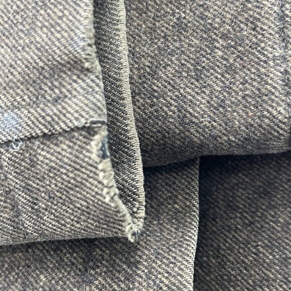 Burberry London Wool Blend Jacket Nova Check Quilted Lined Brown Men's XLarge - Picture 16 of 16